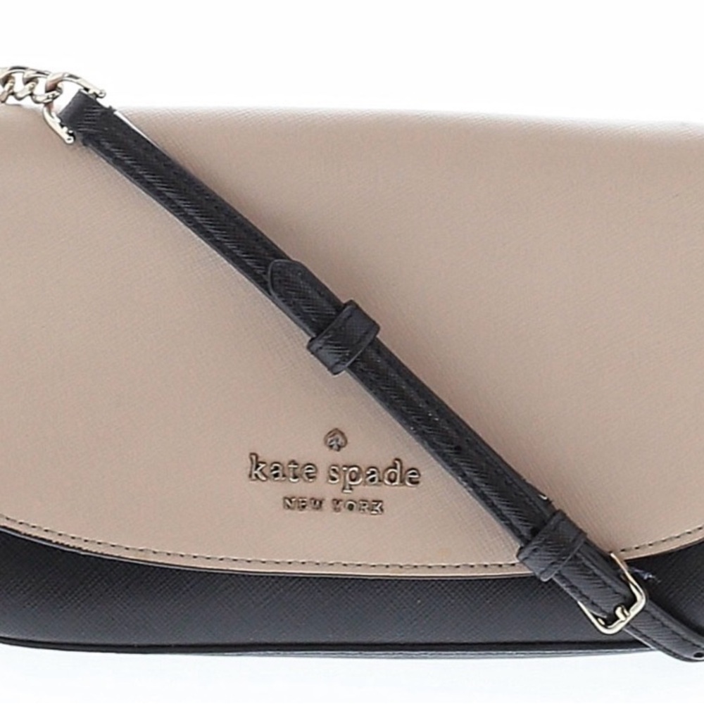 Kate Spade Two-Tone Black and Tan Crossbody Bag